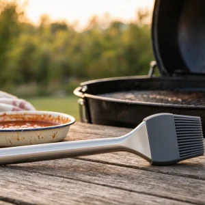 11 Heavy Duty Silicone BBQ Basting Brush Long Handle Heat Resistant Pastry Brush Cooking Tools