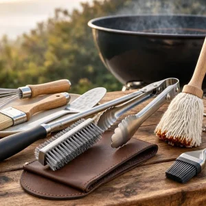 20 Premium Heavy Duty Grilling Brush Stainless Steel Sauce Mop Smoker Accessories Pastry Cooking Tools Set